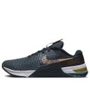 Nike Metcon 8 Navy/Gold Gym Training Shoes Mens Size US 10 Brand New✅