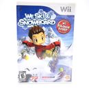 We Ski & Snowboard - Nintendo Wii (2008) Completo con Manual