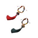 Car Hanging Decoration Wood Automotive Accessories for Car Office Women