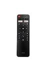 SHIELDGUARD® Remote Control HTR-U28 Compatible for Haier LED TV (No Voice & Google Assistant Function) (Black)