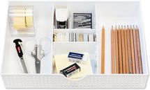 Amtido Schreibtisch Schublade Organizer Tablett für Büro stationäres Zubehör & Zubehör 