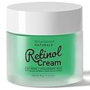 Retinol Moisturizer Face Cream Anti-Wrinkles: Collagen Cream for Face and Neck Anti Aging - Face Wrinkles Reducer With Hyaluronic Acid and Niacinamide, Facial Firming Skin Care Lotion 1.70 Fl Oz