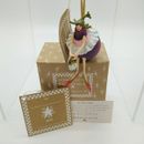 Mackenzie-Childs Patience Brewster Eggplant Mini Ornament 3" - Boxed w/ Tag