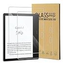 KZIOACSH 7 Inch Kindle Oasis 10th GEN 2019/Kindle Oasis 9th GEN E-Reader 2017 Screen Protector, 2 Pack 9H Hardness [Shatterproof] Tempered Glass High Transparency [Anti-Fingerprint] Protective Film