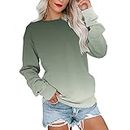 HUCHPI Half Zip Sweater Women Light Blue Long Sleeve Shirt Women Button Down Tunic Women's 3/4 Sleeve Shirts 1/4 Zip Pullover Women Super Discounts Outlet Under 10