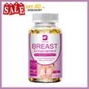 120Pcs Breast Enhancement Capsules Increase Bust Size Breast Firming 5000mg