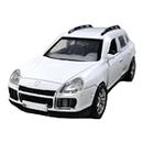 PLUSPOINT Alloy Metal Pull Back Diecast Car Model with Sound Light Mini Auto Toy for Children and Door Open (Porsche), Multi