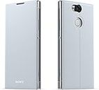 Sony Mobile Style Bi-Fold Cover Case with Built-in Stand for Xperia XA2 - Silver
