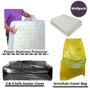POLY PLASTIC POLYTHENE Cover Bag Storage Protector Furniture Mattress Sofa Chair