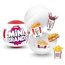 Mini Brands KFC® Series 1 Mystery Capsule by ZURU Real Miniature KFC® Brand Collectible Toy, Capsules of 5 Mystery Miniature KFC® for Girls, Teens, Adults and Collectors
