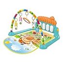 Prime Deals Kick and Play Musical Keyboard Mat Piano Baby Gym & Fitness Rack Baby Play Mat Gym with Hanging Rattles Lights & Musical Keyboard Mat Piano Multi-Function Gift for Baby Boy,Girls,Pack of 1