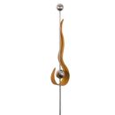 CIM garden plug stainless rust flame S height: 117 cm house and garden decoration