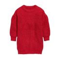 Old Navy Niñas Cocoon Cuello Redondo Vestido Suéter Para Niños Pequeños Talla 5T en Rojo