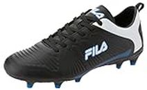 FILA Unisex Adults Erba Football Boot, Black/Royal Blue/White, US M9/W10.5