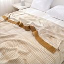 Bed Blankets 5 Couches De Coton De Bambou Adulte Enfants Enfants Gaze Couverture
