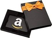 Amazon.ca Gift Card for Any Amount in a Black Gift Box ("A" Smile Card Design)