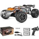 HAIBOXING RC Cars, 1:18 Scale Hobby Grade Remote Control Cars, 4WD High-Speed Fast RC Trucks 36km/H All Terrains Crawler Vehicle with 2 Rechargeable Batteries for Boys Kids and Adults 18858 Hailstorm