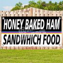 HONEY BAKED HAM SANDWHICH Advertising Vinyl Banner Flag Sign Many Sizes FOOD