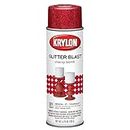 Krylon K03806A00 Glitter Blast Glitter Spray Paint for Craft Projects, Cherry Bomb Red, 5.75 oz