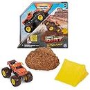 Monster Jam, El Toro Loco Monster Dirt 1lb Playset with Official 1:64 Scale Die-Cast Monster Truck, Kids Toys for Boys Ages 3 and up