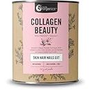 Nutra Organics Collagen Beauty Unflavoured 225 g | Anti-Aging Collagen Peptides and Vitamin C | For Hair Growth, Nail Strength and Skin Elasticity (18 Serves)