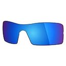 MRY Polarized Replacement Lenses for Oakley Oil Rig Sunglasses - Rich Option Colors (Standard, Ice Blue Mirror-Polarized)