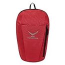 Vicky Transform Backpack 10L Polyester Lightweight Travel 2 Pockets Sports Swimming Outdoor General Purpose Bag Fitness for Men & Women (Red)