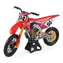 Supercross, Authentic Ken Roczen 1:10 Scale Collector Die-Cast Motorcycle Replica with Display Stand