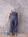 1/6th Strap jeans male 1/6 Clothing Accessories Overalls for 12" men's figure