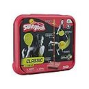 Swingball Classic All Surface Set, Real Tennis Ball, Championship Bats, All Surface Base with Integrated Carry Case for Transportation, For Ages 6+ to Adult, Classic Outdoor Games, Red and Yellow