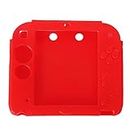 Protective Silicone Case Cover for 2DS - Red