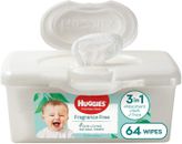 Huggies Refillable Baby Wipes Tub 64 Count Free Shipping-Au