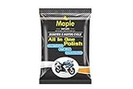 Maple Car Care All-in-One Multipurpose Liquid Polish For Cars & Motorbikes (Pack of 30, 10 ml Each)