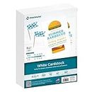 Printworks White Cardstock, Standard, 67 lb. Vellum, 92 Bright, 250 sheets, 8.5 x 11, For Office, Home & School Printing, Craft Projects (00564)