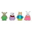 Li’l Woodzeez – Toy Figurine – Animal Figurines – Toy Figurine Set – Animal Toys – 3 Years + – Friendz Club Backyard Set
