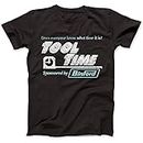HAODI Tool Time Inspired by Home Improvement T-Tshirts Camisetas y Tops Cotton Binford Tools Black(Large)
