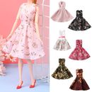 Kids Gift Toy DIY Girl Floral Clothes Casual Wear Dolls Dress Doll Accessories