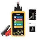 AUTOOL BT460 Car Battery Tester 12V/24V Automotive Battery Load Tester 100-2400 CCA Digital Auto Battery Analyzer Cranking and Charging System Tester for Heavy Duty Trucks Motorcycle ATV SUV and More