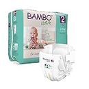 Bambo Nature Premium Baby Diapers - Small Size, 30 Count, for Infant Baby - Super Absorbent, with a Wetness Indicator