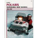 Clymer Polaris Snowmobile Shop Manual 1984-1989: Service, Repair, Maintenance