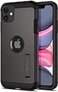 Spigen Tough Armor, Designed for iPhone 11 Case, Shockproof Air Cushion and Dual Layer with Kickstand Protective Case for iPhone 11 - Gunmetal