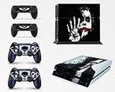GNG PS4 Console Dark Joker from Batman Skin Decal Vinal Sticker + 2 Controller Skins Set