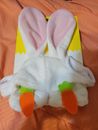 Easter Bunny Hat And Cuffie Set Size Large