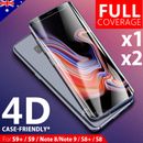 Galaxy S9 S8 Plus Note 9 8 Full Tempered Glass Screen Protector for Samsung