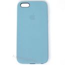 Genuine OEM Apple Blue Leather Case for iPhone 5 5S SE 