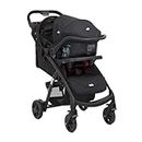 Joie Muze LX Travel System Stroller and Car Seat, Coal