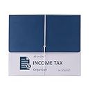 Smead All-in-One Income Tax Organizer, 12 Pockets, Flap with Elastic Closure, Letter Size, Navy/White (70660)