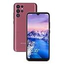 Luqeeg 3G Unlocked Smartphones, Android 10.0 Unlocked Cell Phones, 6.26in Full HD Screen, Dual SIM, Deca Core, 4GB RAM 64GB ROM, 128GB Expandable, Face ID, GPS, WIFI, FM[Energy Class A+++](Rose Gold)
