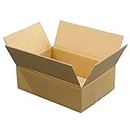 Box Bank FD09-0010-a2 Cardboard 50 (Delivery 60) Size (9.4 x 6.7 x 3.1 inches (24 x 17 x 8 cm), Set of 10, Moving Cardboard Box, Reinforced Material