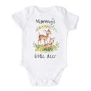 Mommy's Little Deer Baby Onesie® Custom Gift Newborn Baby Boy Girl Infant Romper